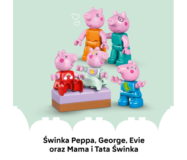 LEGO DUPLO 10467 Peppa Dom rodzinny - 1489540 - zdjęcie 8